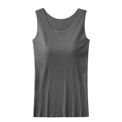 グンゼ キレイラボ タンクトップ カップ付き ブラトップ パット付き インナー レディース リブ M～LL 下着 アンダーウェア ひびきにくい タグなし オーガニックコットン 綿 敏感肌 締め付けない 肌着 女性 (在庫限り)