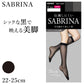 グンゼ SABRINA 黒 ストッキング レディース ひざ下 13hpa 22-25cm (GUNZE SABRINA ひざ下丈 ストッキング 丈夫 UV対策 伝線防止 シック ブラック 黒ストッキング ソフトフィット 保湿成分)