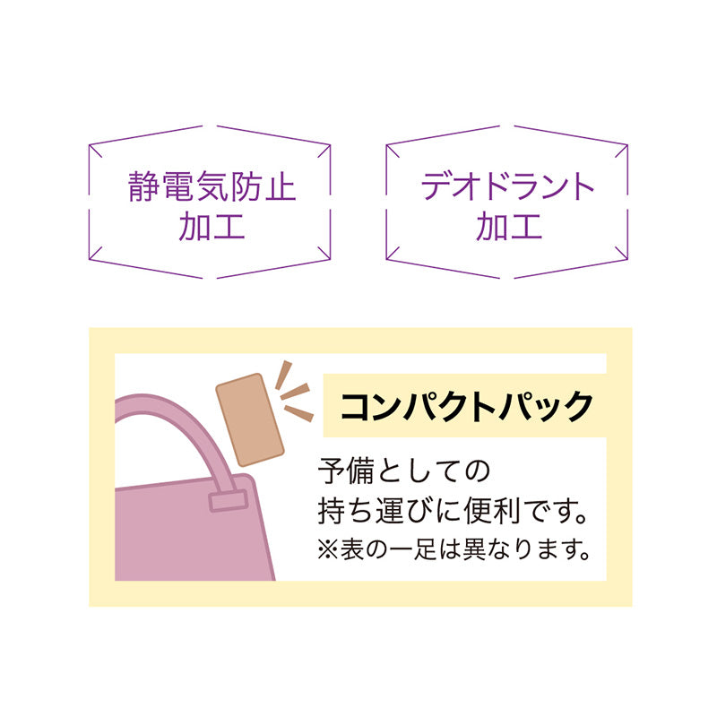 グンゼ サブリナ 着圧 ストッキング ひざ下 伝線しにくい 3足組 22-25cm 丈夫 つま先補強 口ゴムゆったり 膝下 伝線 まとめ買い 黒 ベージュ