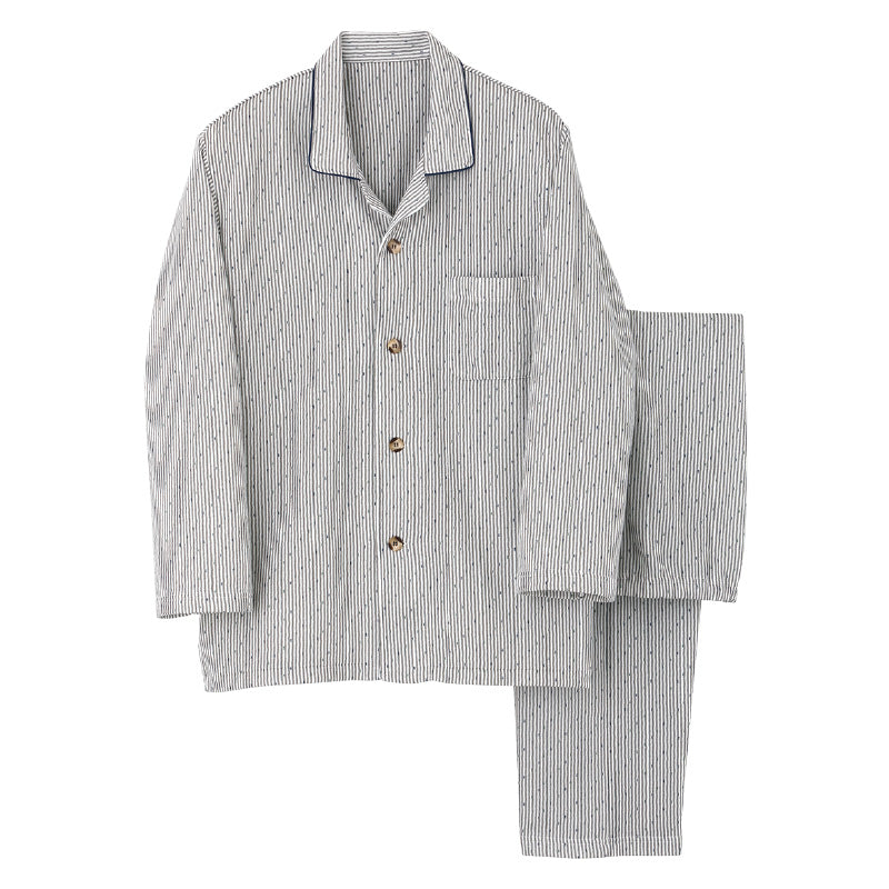 グンゼ メンズ パジャマ 秋冬 背中保温 紳士 長袖 長パンツ M～LL 背中 あったか 暖かい 防寒 寒さ対策 上下セット GUNZE (送料無料) (在庫限り)