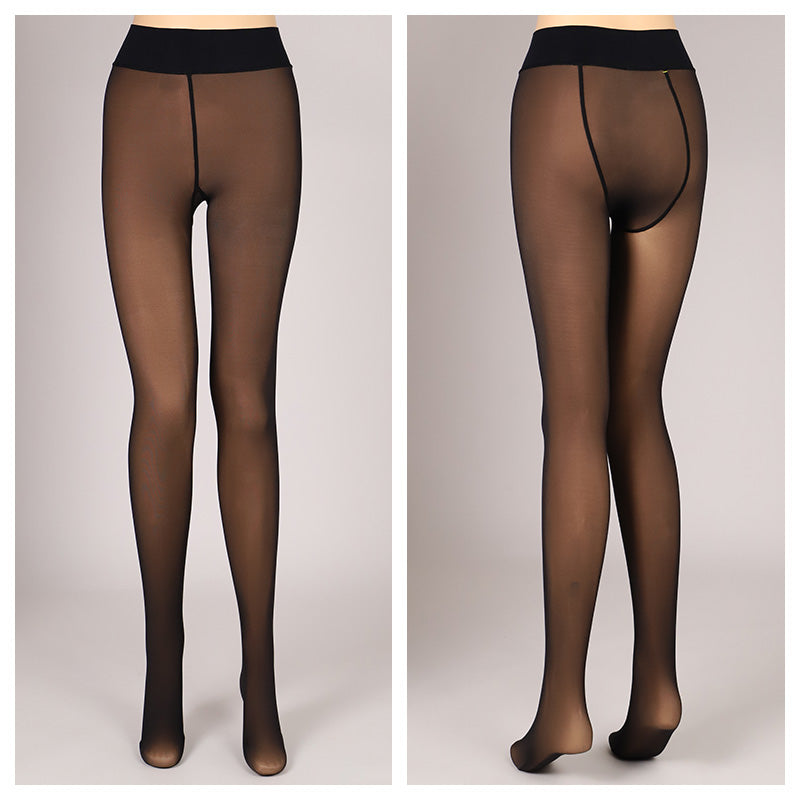 トゥシェ 80D フェイクタイツ レディース 黒 グンゼ Tuche M-L L-LL ラック ストッキング風 タイツ 80デニール レッグウェア ストッキング見え 脚長 美脚 オフィススタイル 通勤タイツ スカートコーデ 寒さ対策 フェイクストッキング