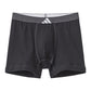 アディダス ボクサーブリーフ メンズ 綿100 グンゼ M L adidas 下着 インナー 吸汗速乾 ボクサーパンツ 男性用 ブランド スポーツ シンプル 快適 通気性 デイリー 大人 サイズ ブラック グレー ブルー グリーン プレゼント 父の日 ギフト おしゃれ ベーシック