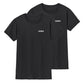 umbro クルーネック Tシャツ メンズ 2枚組 綿100 M L LL グンゼ アンブロ 半袖 丸首 無地 インナー アンダーウェア 白 黒 ホワイト ブラック 大きいサイズ シンプル 快適 脇縫いなし デイリー 定番 トップス カジュアル おしゃれ 重ね着 部屋着 ルームウェア