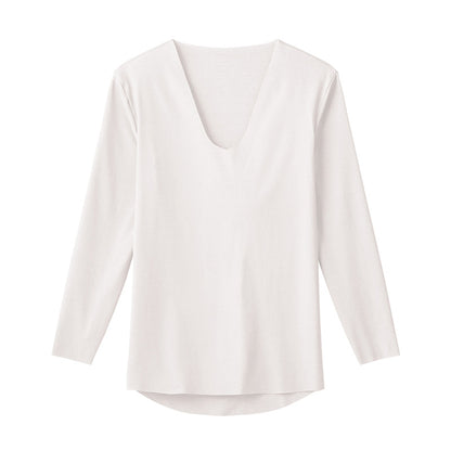 グンゼ YG インナー メンズ 長袖 vネック カットオフ ロングスリーブ M～LL GUNZE 下着 透けない 男性 紳士 肌着 インナーシャツ v首 CUTOFF tシャツ ひびきにくい 抗菌 防臭