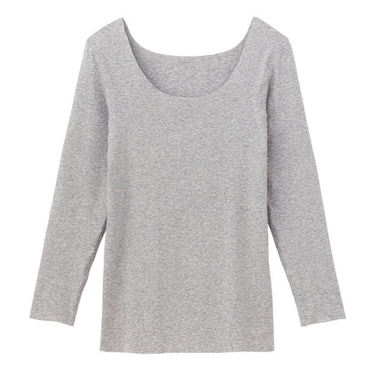 グンゼ 8分袖 インナー レディース 長袖 シャツ 綿混 縫い目なし タグなし M～LL アンダーウェア 肌着 下着 キレイラボ フィッテ オーガニックコットン 敏感肌