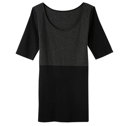 グンゼ 5分袖 インナー レディース 秋冬 あったか 下着 薄手 半袖 M～LL 肌着 暖かい あったかインナー 吸湿発熱 秋 冬 シャツ 女性 婦人 防寒 ババシャツ (在庫限り)