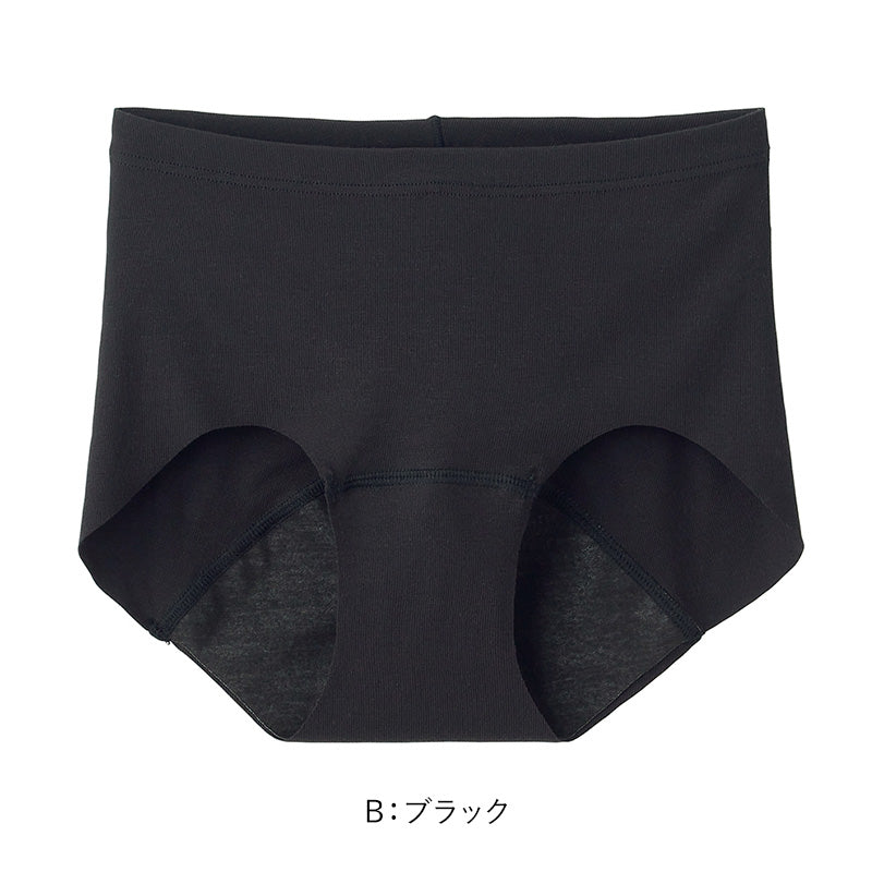 グンゼ サニタリーショーツ レギュラー M・L 生理用ショーツ レディース 生理 パンツ 無地 下着 インナー シームレス アンダーウェア 透けにくい (在庫限り)