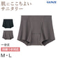 グンゼ サニタリーショーツ ボーイレッグ 1分丈 M・L 生理用ショーツ レディース 生理 パンツ 無地 下着 インナー シームレス 透けにくい アンダーウェア (在庫限り)