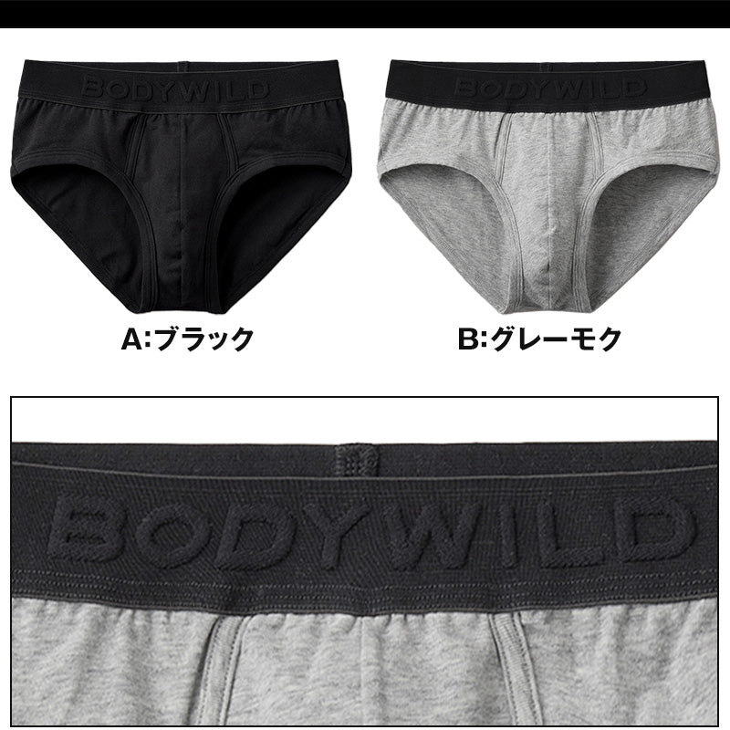 ボディワイルド セミビキニブリーフ グンゼ M・L GUNZE BODYWILD bodywild パンツ 肌着 インナー もっこり ビキニブリーフ スポーツ (在庫限り)