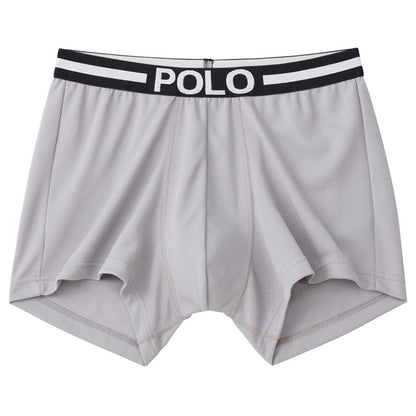 POLO ボクサーパンツ メンズ　ポロ 前開き M L 蒸れない メッシュ 速乾 吸水速乾 インナー おしゃれ 夏用 グンゼ GUNZE ボクサーブリーフ プレゼント ギフト 父の日
