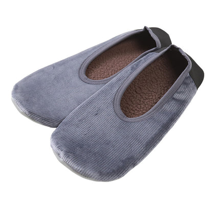 グンゼ ウチコレ スリッポン ルームシューズ メンズ 冬 裏ボア 25-27cm GUNZE スリッパ 洗える もこもこ 室内 暖かい あったか ボア あたたかい 発熱 保温 防寒 冷え性 冷え対策 フワモコ ぬくぬく ふわふわ