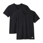 アディダス v首 Tシャツ 綿100 メンズ 2枚組 グンゼ M L LL vネック 肌着 下着 インナー シャツ 2枚セット adidas 白 黒 プレゼント ギフト
