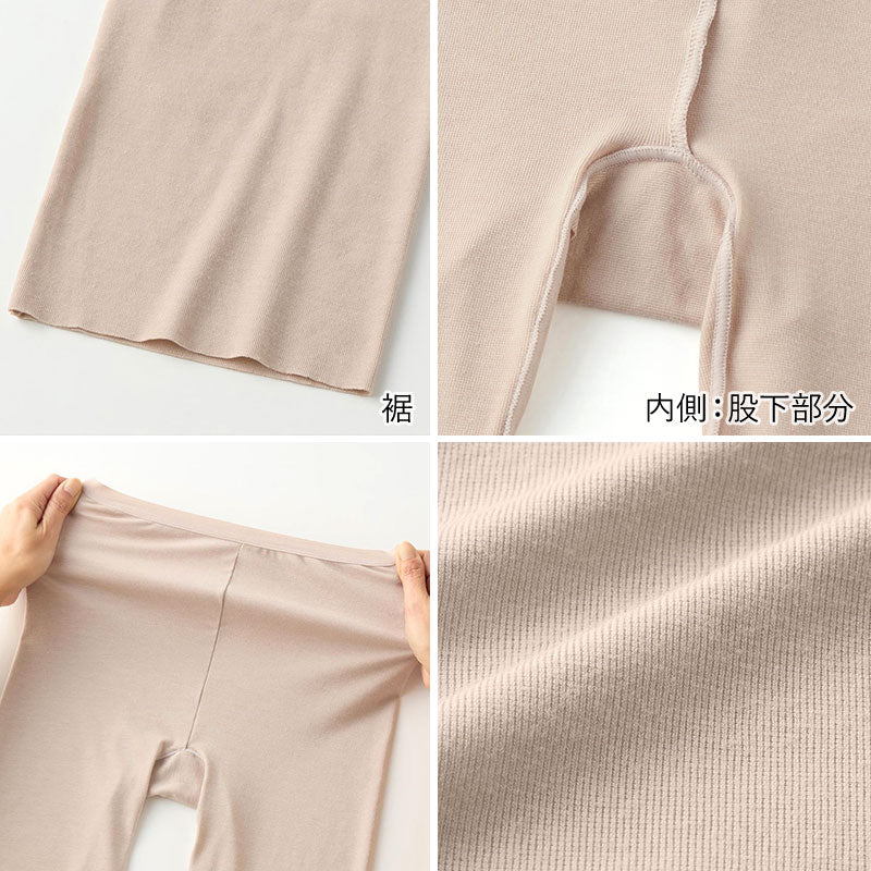 アセドロン レディース グンゼ ペチパンツ 7分丈 ボトム M L LL GUNZE スパッツ レギンス ズボン下 肌着 下着 インナー 吸汗速乾 抗菌防臭 夏 速乾