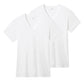 グンゼ YG 綿100 tシャツ メンズ 半袖 Vネック 抗菌 防臭 2枚組 M L LL v首 GUNZE インナーシャツ 男性 紳士 下着 肌着 インナー ニオイ対策 夏 スーツ下 ビジネス ビジネスインナー オールシーズン