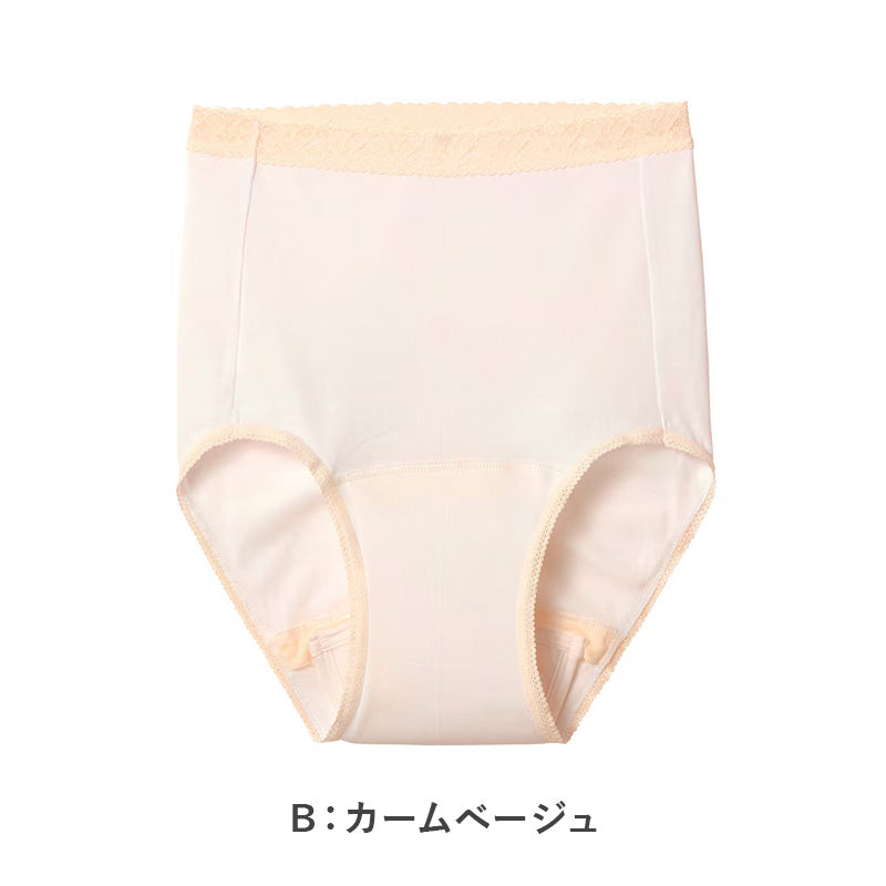 グンゼ 快適工房 吸水ショーツ 綿100％ 尿漏れ 失禁 パッド付 ゆったり レディース M L LL 婦人 下着 パンツ シンプル 無地 コットン GUNZE 女性 肌着 インナー やわらか