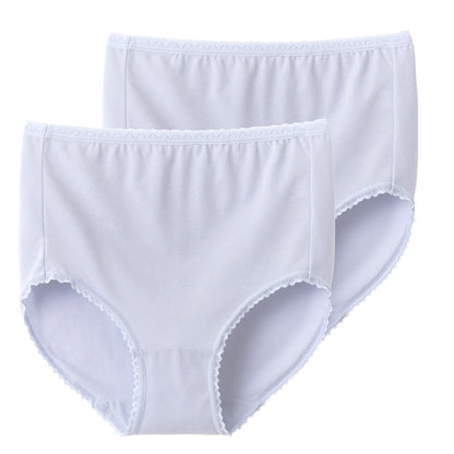 グンゼ キテミル 綿混 速乾 フルショーツ ショーツ 2枚組 M L LL レディース 下着 女性 パンツ 深め セット コットン 無地 肌着 婦人 インナー レース すっぽり 柔らかい ハイウエスト 2P