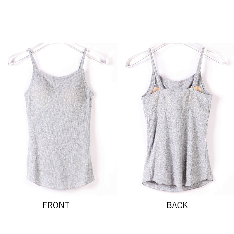 グンゼ キテミル カップ付き キャミソール 綿100 リブ M L レディース kitemiru ブラトップ キャミ リブ 綿 インナー アウターに合う ノンワイヤー