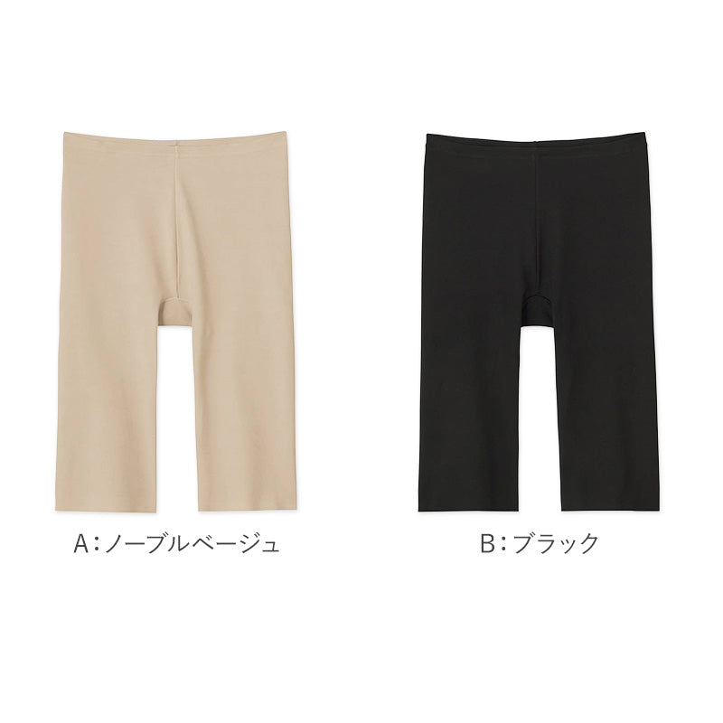 レディース ショーツ 5分丈 レギュラーショーツ M L LL カットオフ 響きにくい 吸汗速乾 抗菌防臭 夏用ショーツ 透けにくい 下着 女性用 インナー ひびかない ゴムなし 締め付けない さらさら パンツ 涼しい 一枚ばき グンゼ COOLMAGIC