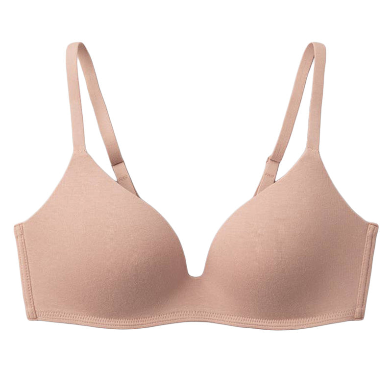 グンゼ キレイラボ ノンワイヤーブラ レディース ブラジャー 綿混 M L LL ノンワイヤー ワイヤーなし 響きにくい 透けにくい 締め付けない インナー 下着 ソフトブラ 肌にやさしい フィット デイリー シンプル