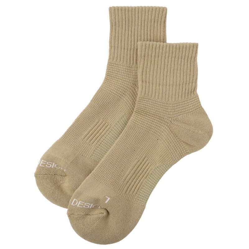 メンズ ショート丈ソックス 靴下 BODYWILD BEAMS DESIGN コラボ ソックス 25 26 27 cm テーピングサポート アーチサポート 左右設計 フィット ズレにくい スポーツソックス くるぶし丈 カジュアル 通勤 通学 シンプル おしゃれ 男性用 くつした 短丈ソックス