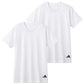 アディダス Tシャツ メンズ 半袖 インナー 吸汗速乾 メッシュ クルーネック 2枚組 adidas M L LL スポーツインナー ドライTシャツ メンズインナー 半袖シャツ 下着 男性用 スポーツ トレーニング ランニング ジム 通気性 快適 インナーシャツ