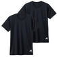 アディダス Tシャツ メンズ 半袖 インナー 吸汗速乾 メッシュ クルーネック 2枚組 adidas M L LL スポーツインナー ドライTシャツ メンズインナー 半袖シャツ 下着 男性用 スポーツ トレーニング ランニング ジム 通気性 快適 インナーシャツ 部屋