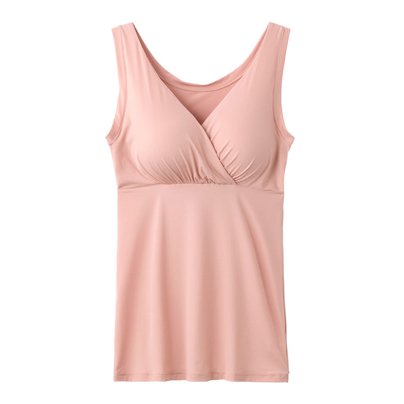 ブラトップ ノンワイヤー 締め付けない カップ付きインナー レディース M-LL インナー 伸びる ストレッチ 無地 シンプル 楽ちんブラ リラックスブラ ナイトブラ ルームウェア 下着 肌着 フィット 伸縮性 快適 軽い さらさら らくちん下着