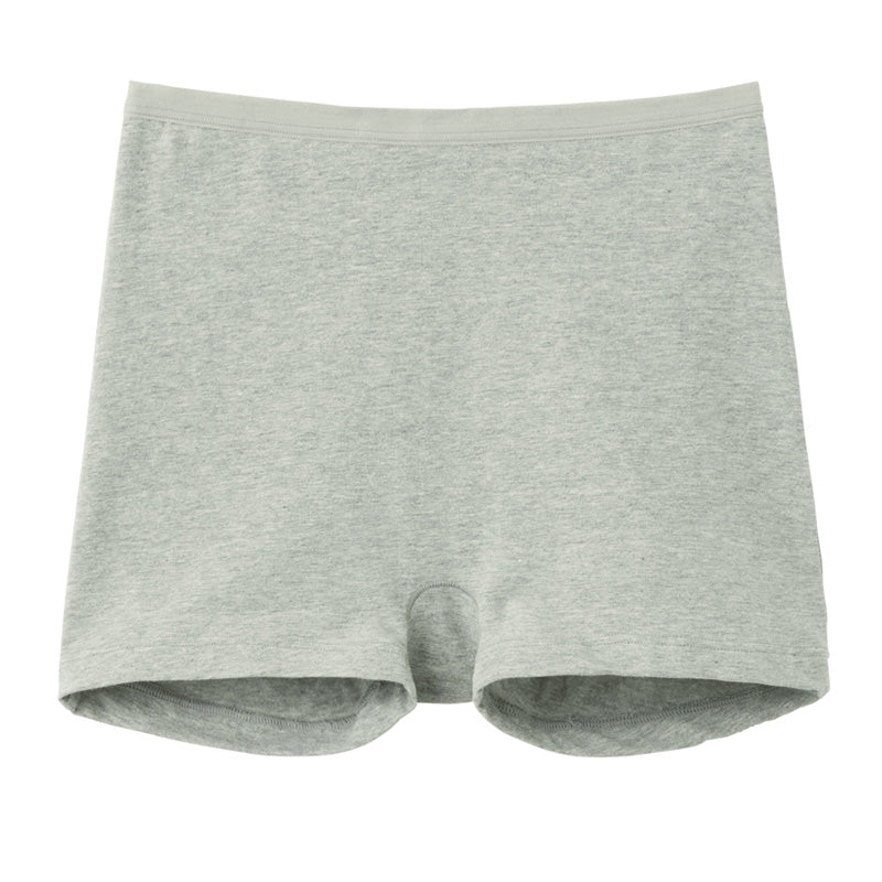 ショーツ レディース 一分丈 綿混 ストレッチ ボクサーショーツ 深ばき グンゼ いいここち M L LL パンツ 下着 女性 インナー 抗菌 防臭 ずれにくい 食い込みにくい やわらかゴム フィット 快適 デイリー 無地 シンプル