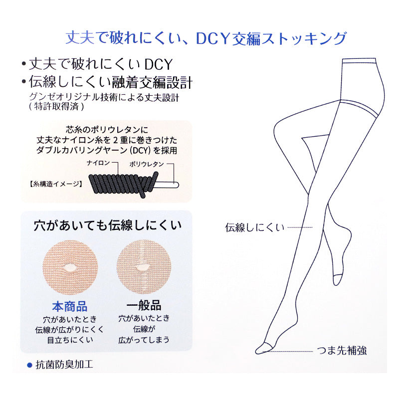 ストッキング レディース 伝線しにくい SABRINA 3足組 M-L・L-LL 丈夫 美脚 融着 DCY 交編 パンスト 抗菌防臭 つま先補強 日本製 パンティストッキング ベージュ ブラック ナチュラル ヌード バーモンブラウン デイリー 通勤 オフィス 強い 長持ち まとめ買い