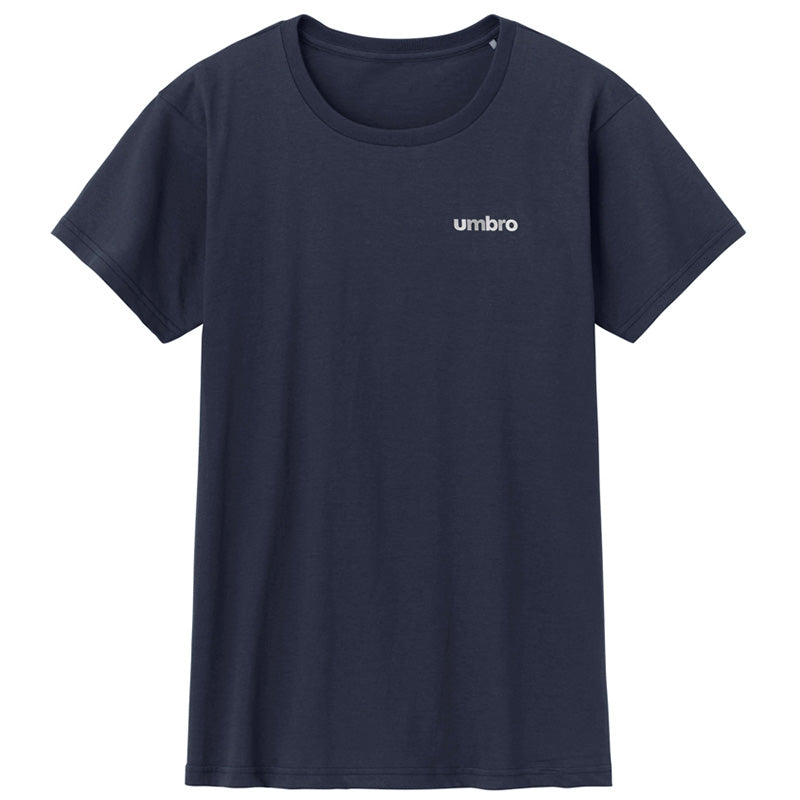 アンブロ UMBRO Tシャツ メンズ 半袖 クルーネック 本体綿100% コットン 天竺編み M L LL ワンポイント ロゴ インナーシャツ 肌着 丸首 スポーツウェア カジュアル シンプル ベーシック 普段着 部屋着 ルームウェア アンダーウェア トップス 重ね着