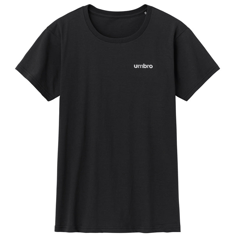 アンブロ UMBRO Tシャツ メンズ 半袖 クルーネック 本体綿100% コットン 天竺編み M L LL ワンポイント ロゴ インナーシャツ 肌着 丸首 スポーツウェア カジュアル シンプル ベーシック 普段着 部屋着 ルームウェア アンダーウェア トップス 重ね着