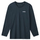 アンブロ UMBRO Tシャツ メンズ 長袖 クルーネック 本体綿100% コットン 天竺編み M L LL ワンポイント ロゴ ロンT ロングTシャツ ロングスリーブシャツ インナー 肌着 丸首 スポーツウェア カジュアル シンプル 普段着 部屋着 重ね着 春秋冬