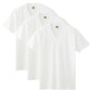 綿100% Vネック Tシャツ 3枚組 メンズ 半袖 インナーシャツ 脇縫いなし M L LL 天竺 肌着 V首 コットン パックT 3P 無地 ベーシック 通年 洗い替え まとめ買い 紳士 ホーキンス G.T.HAWKINS GTホーキンス グンゼ メンズインナー 半袖肌着