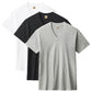 綿100% Vネック Tシャツ 3枚組 メンズ 半袖 インナーシャツ 脇縫いなし M L LL 天竺 肌着 V首 コットン パックT 3P 無地 ベーシック 通年 洗い替え まとめ買い 紳士 ホーキンス G.T.HAWKINS GTホーキンス グンゼ メンズインナー 半袖肌着