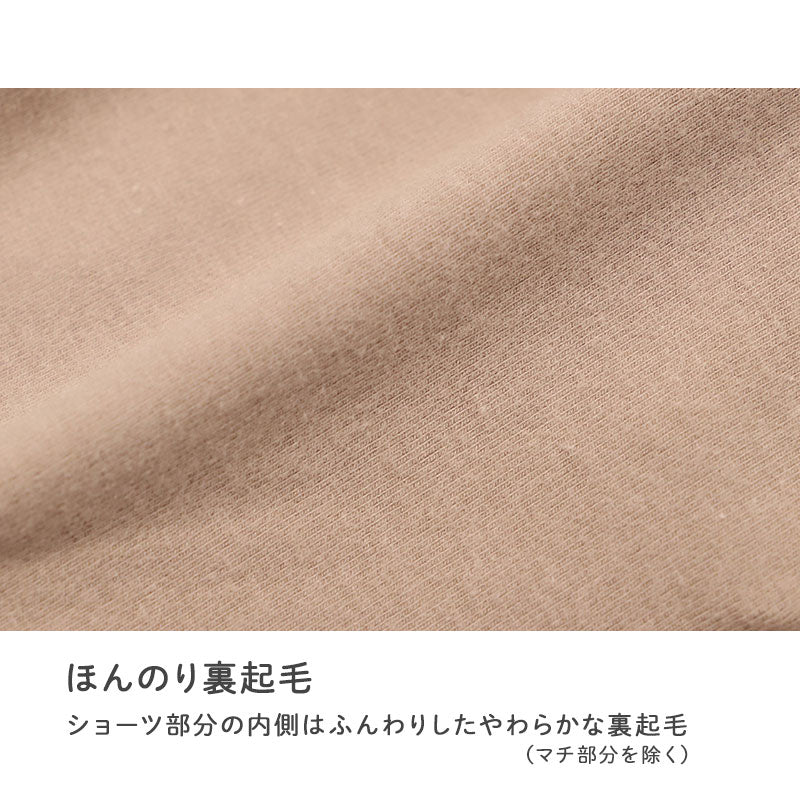 レディース 腹巻き付き 3分丈ショーツ 綿85％ グンゼ ホットマジック M L LL コットンリッチ 吸湿発熱 裏起毛 お腹冷え対策 腹巻一体型 二重生地 一枚ばき カットオフ ひびきにくい ストレッチ 保湿 洗濯タグなし 冬用 あったかインナー 肌着 下着
