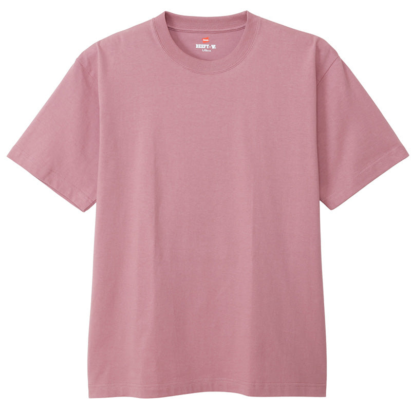 Hanes BEEFY-T Tシャツヘインズ メンズ 半袖 無地Tシャツ 厚手 ヘビーウェイト コットン クルーネック 綿Tシャツ カジュアルTシャツ S～XL 無地 肌着 下着 綿 コットン インナー 男性 ブランド S M L XL 丈夫 長持ち アメカジ インナー トップス Hanes ビーフィーT