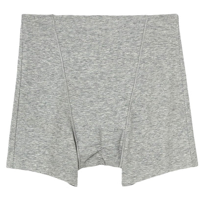 グンゼ サニタリーショーツ ボクサー 綿 羽根つき 1分丈 ひびきにくい お腹ゴムなし M～LL 生理用ショーツ 一分丈 レディース 締め付けない 羽根付き 生理用パンツ 無地 サニタリー 生理 ショーツ インナー 下着 女性