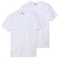 ヘインズ Tシャツ メンズ 半袖 綿100% 2枚組 S～XL hanes インナー 綿 白 黒 インナーシャツ アンダーウェア 下着 肌着 2枚セット ジャパンフィット