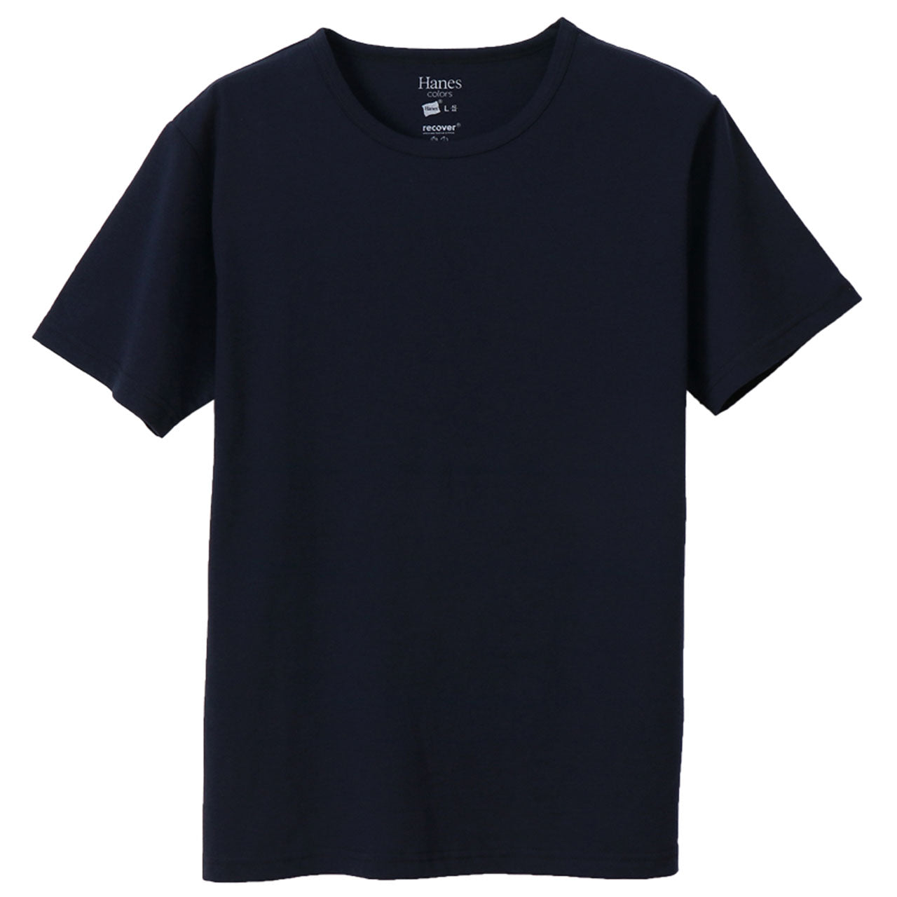 ヘインズ Tシャツ 半袖 メンズ レディース M・L (トップス ユニセックス シャツ クルーネック インナー 黒 hanes) (在庫限り)