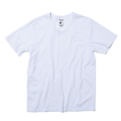 ヘインズ Tシャツ Vネック 半袖 メンズ レディース M・L (トップス ユニセックス シャツ インナー 白 グレー hanes) (在庫限り)