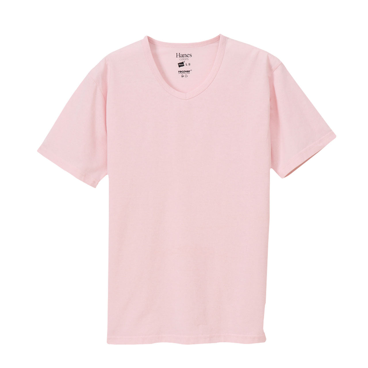 ヘインズ Tシャツ Vネック 半袖 メンズ レディース M・L (トップス ユニセックス シャツ インナー 白 グレー hanes) (在庫限り)