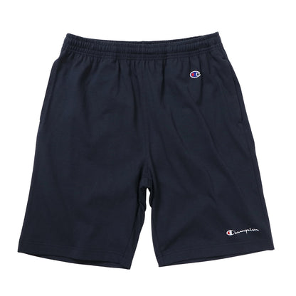 チャンピオン メンズ ショートパンツ コットン 綿100% ハーフパンツ 短パン メンズショーツ ブランド S M L XL XXL 夏パンツ カジュアルパンツ スポーツ リラックス 半ズボン 部屋着 ルームウェア 夏服 ウエストゴム ワンポイント