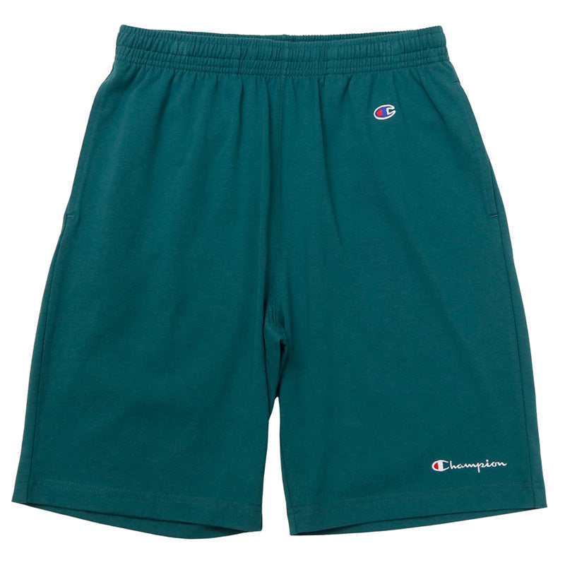 チャンピオン メンズ ショートパンツ コットン 綿100% ハーフパンツ 短パン メンズショーツ ブランド S M L XL XXL 夏パンツ カジュアルパンツ スポーツ リラックス 半ズボン 部屋着 ルームウェア 夏服 ウエストゴム ワンポイント