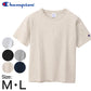 Champion レディース クルーネックTシャツ M・L (チャンピオン コットン100% 半袖 クルーネック) (在庫限り)