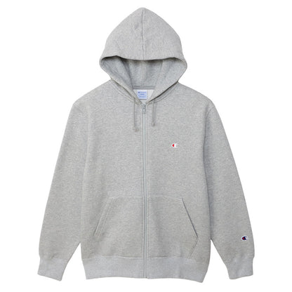 チャンピオン パーカー メンズ 裏毛 定番 ロゴ ワンポイント 黒 ブラック ネイビー ルームウェア トレーニング M～XXL (champion ジップパーカー フルジップ スウェットパーカー 大きいサイズ オーバーサイズ 無地 長袖 フード) (送料無料)