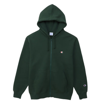 チャンピオン パーカー メンズ 裏毛 定番 ロゴ ワンポイント 黒 ブラック ネイビー ルームウェア トレーニング M～XXL (champion ジップパーカー フルジップ スウェットパーカー 大きいサイズ オーバーサイズ 無地 長袖 フード) (送料無料)