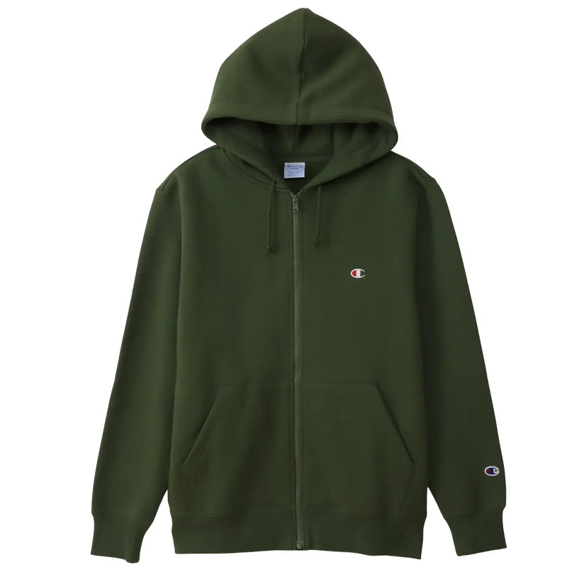 チャンピオン パーカー メンズ 裏毛 定番 ロゴ ワンポイント 黒 ブラック ネイビー ルームウェア トレーニング M～XXL (champion ジップパーカー フルジップ スウェットパーカー 大きいサイズ オーバーサイズ 無地 長袖 フード) (送料無料)