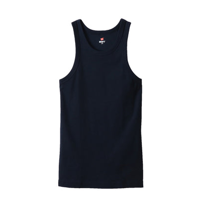 ヘインズ BEEFY-T ビーフィー タンクトップ メンズ リブ M～XL Hanes 無地 肌着 下着 綿 コットン インナー 男性 hanes M L XL トップス