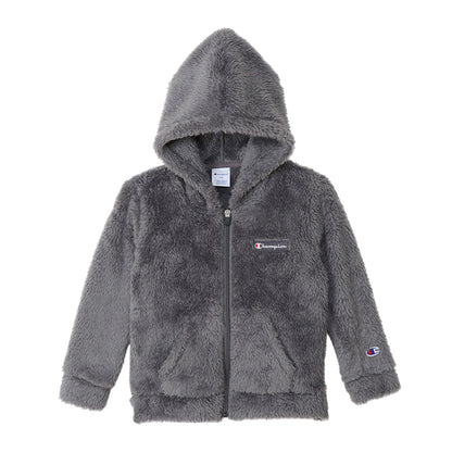 チャンピオン キッズ フリース ジップパーカー 100cm～160cm champion 子供 ジャケット 子供服 冬 男の子 女の子 ボーイズ ガールズ パーカー (在庫限り)