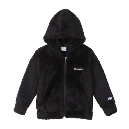チャンピオン キッズ フリース ジップパーカー 100cm～160cm champion 子供 ジャケット 子供服 冬 男の子 女の子 ボーイズ ガールズ パーカー (在庫限り)